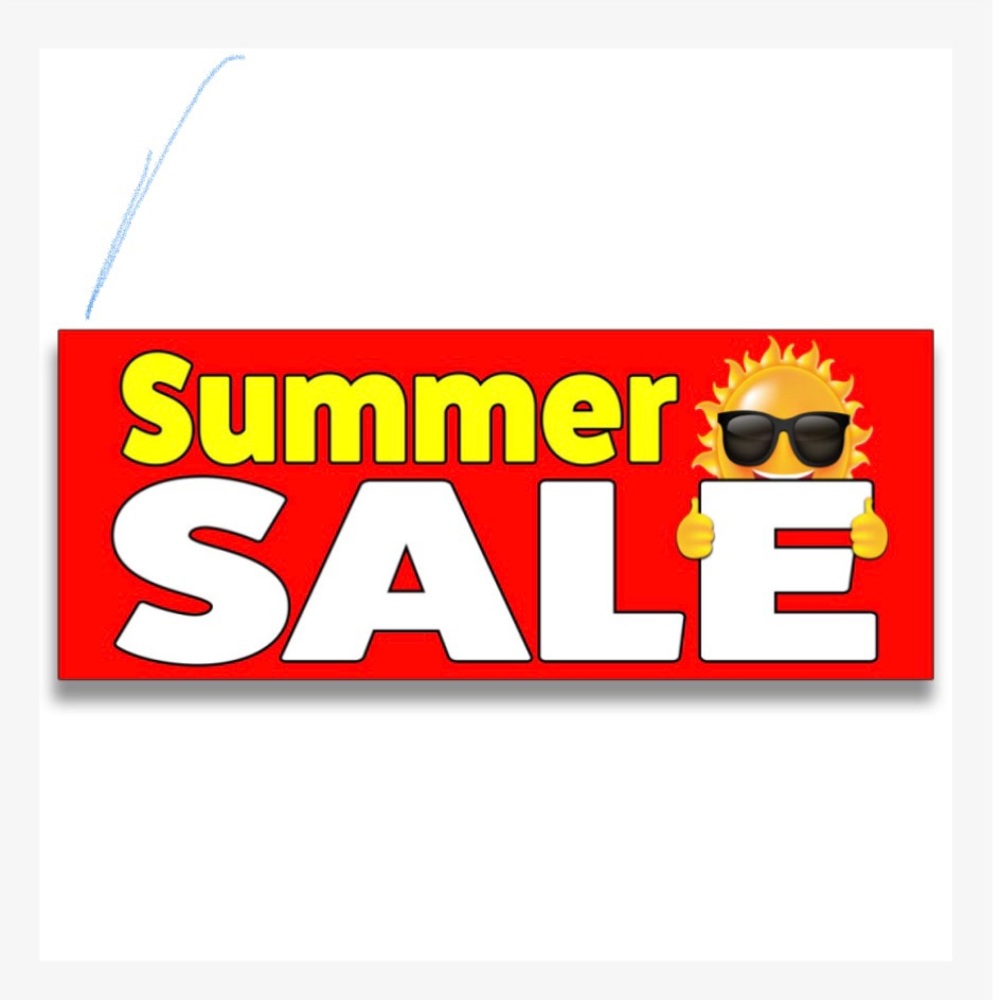 Any item 20% off, if you buy 4 items 20% off plus 1 item with ☀️ or⛱️ is free!!!